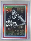 Derik Queen 2025 Panini Signature Series #7 Red Class Masters Rookie RC /75