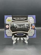 Don Mattingly 2005 Upper Deck Sweet Spot Auto Game Used Bat Barrel /10 Yankees