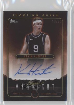 2023-24 Topps Midnight Stroke of Dusk /75 Kevin Huerter #SMA-KH Auto 0gn5