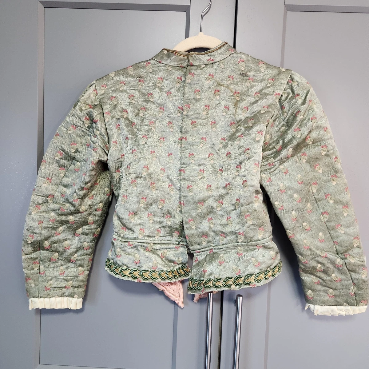 Disfraz teatral de ópera de San Francisco chaqueta teatral vintage corpiño utilería