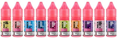 PodSalt NEXLIQ E-Liquid für E-Zigarette Vape 0/10/20 mg Nikotin E-Shisha