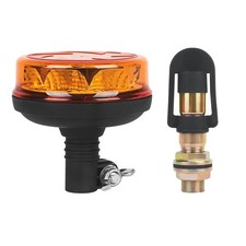 1Pcs Led Beacon Light Yellow Strobe Lights with I Shape Metal Bracket for Tru...