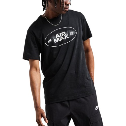 Nike T Shirts Mens Air Max Crew Neck Short Sleeve Casual Cotton Summer Tee - Picture 3 of 26