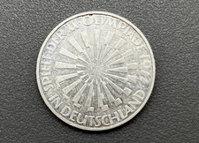 625/- Silbermünze, 10 Deutsche Mark, BRD, Olympische Spiele München 1972, G