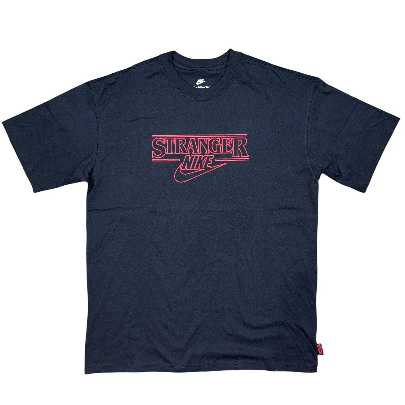 Nike x Stranger Things Black T Shirt, Size XXL NWT IB8056-010