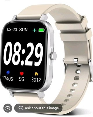 SMART WATCH HEALTH MONITORING BLOOD PRESSURE OXY PHONE MESSAGING, CALLS Sleep. 
