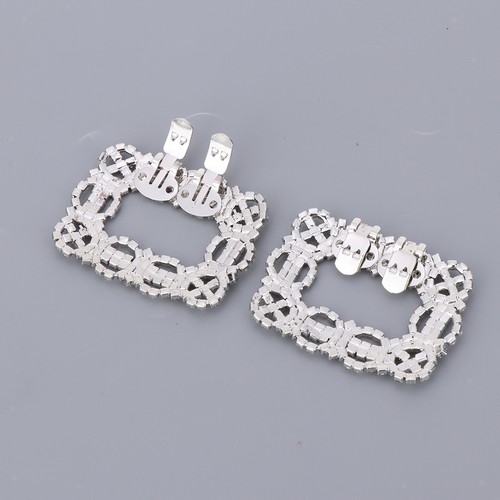 Schuhclips aus Kristall, 2 Stück, appliziert für - Bild 3 von 5