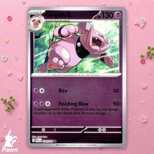 Granbull Reverse Holo 38/94 Phantasmal Flames Pokemon Card Game Art Ryuta Fuse