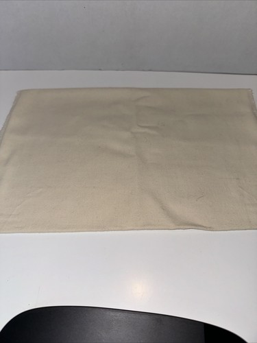 LOUIS VUITTON Fold Over Dust Bag 8x13 Cream/Royal Writing - Picture 4 of 4
