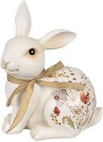 Clayre & Eef 6PR4126 Deko-Kaninchen 15X11X20 Cm Beige