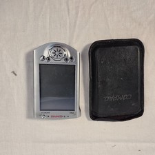 Compaq iPAQ H3700 Series Model 3765 Pocket PC PDA Handheld with Case For Parts