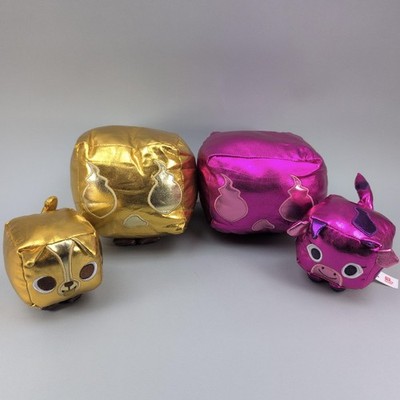 Pet Simulator X PhatMojo Plush Lot Of 4 Cooper Joy Cube Pets Toy Multicolor