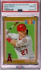 2022 42/50 Brooklyn Collection Mike Trout Gold #24 PSA 10