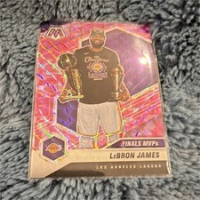 2020-21 Panini Mosaic LeBron James Finals MVPs Insert #297 Los Angeles Lakers