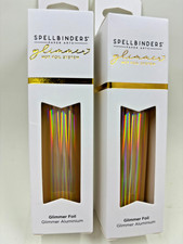 SPELLBINDERS GLIMMER HOT FOIL- 2 rolls of AURA GLF-027 15 FT ROLL