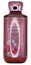 Bath  Body Works Twisted Peppermint Body Wash Shower Gel 10 oz BULK 600 Bottles