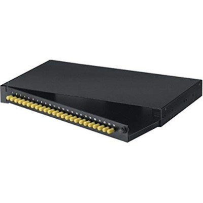 Black Box Rackmount Preloaded Fiber Enclosure - 1U (jpm375ar2)