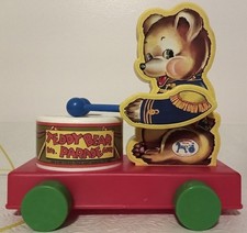 1991 FISHER PRICE TEDDY BEAR PARADE W/ORIGINAL BOX  CERTIFICATE MIB Toy Fest