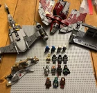 Lego Star Wars Set Lot Ahsoka Shuttle Mando Starfighter Darktrooper Minifigures