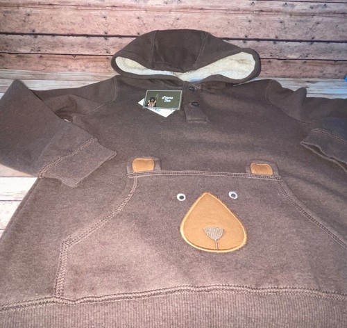 NWT Gymboree s’more style 3 pc outfit set tee, hoodie, jogger pants sz 7 bear - Picture 6 of 8