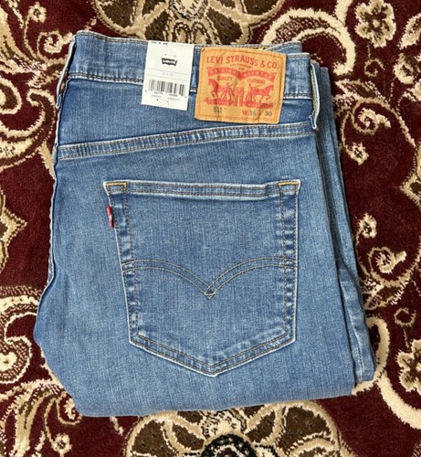 New Levis 511 Mens Slim Fit Jeans Dark Hollow,black,blue Clearnce Stock All Size - Picture 4 of 27
