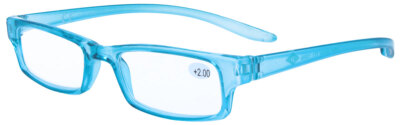 Vielseitige Fertiglesebrille / -hilfe LOOP mit praktischer Halterung in Blau NEU