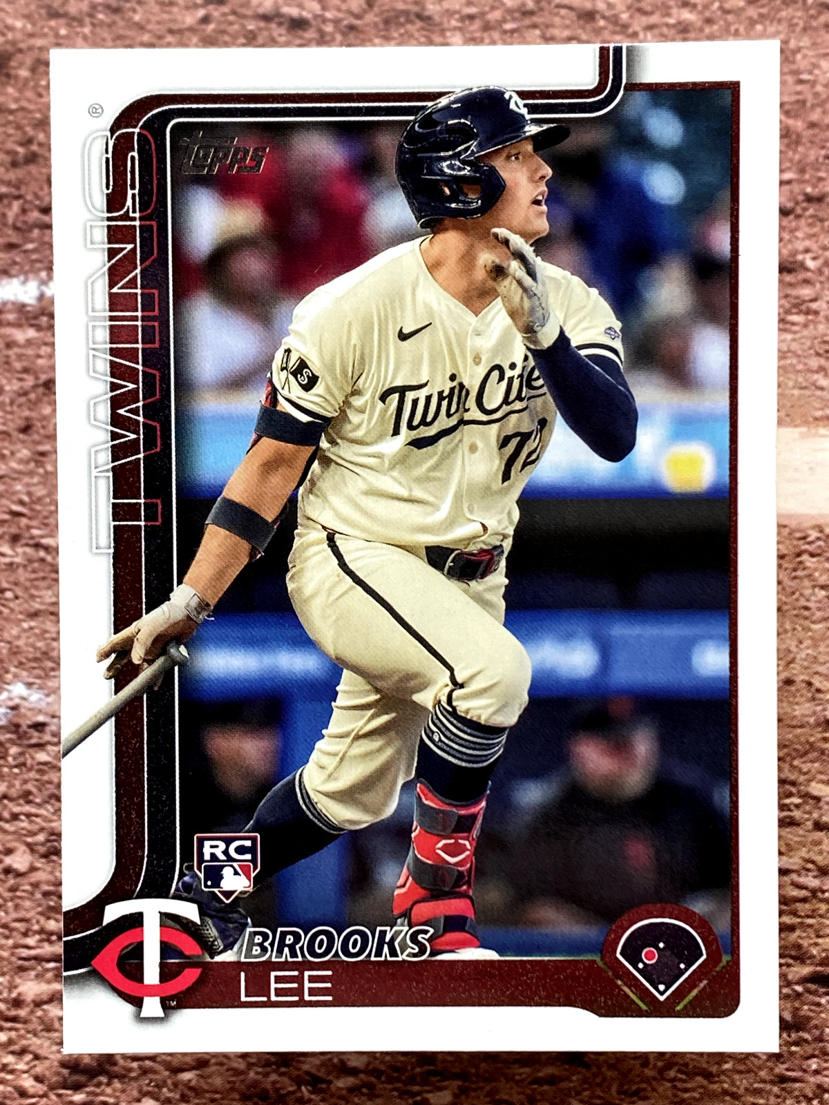 2025 Topps Series 1 Brooks Lee #317 Minnesota Twins