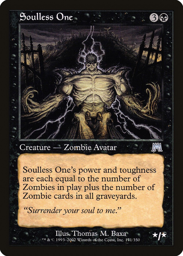 Soulless One Onslaught PLD Black Uncommon MTG Card ABUGames  