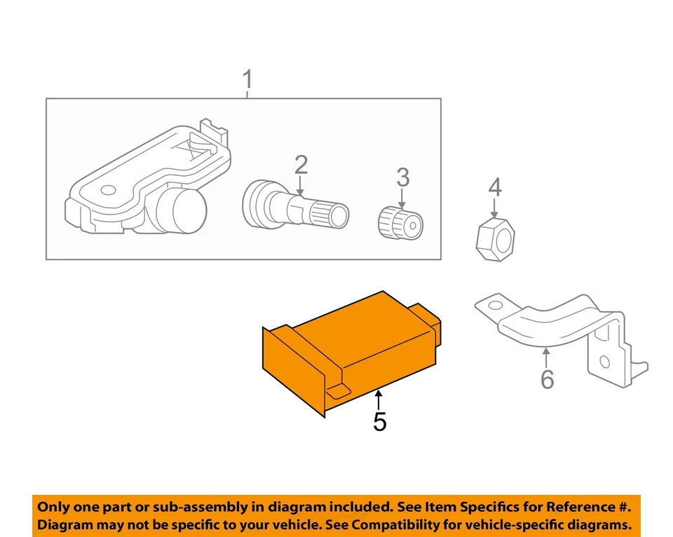 Sistema de monitoreo de presión de neumáticos usado (TPMS) modo de control se adapta a: Kia Forte Sus 2016 Foto 3 de 4