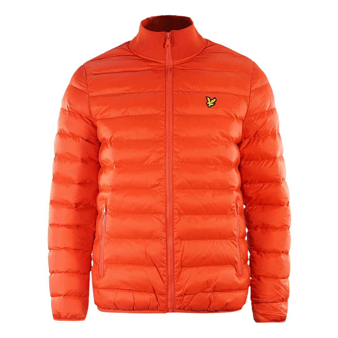 Lyle and scott jacket best sale orange