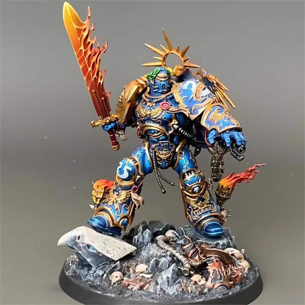 Triumvirate Primarch Roboute Guilliman Warhammer 40K Ultramarines