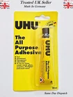 Original UHU All Purpose Adhesive Glue Crystal Clear Transparent Fabric 20,35,60