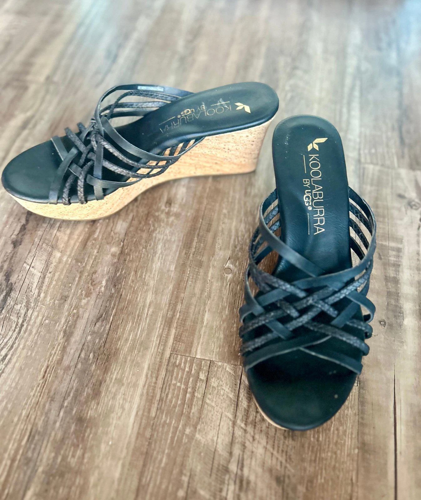 Sandali con zeppa intrecciata Koolabura by UGG taglia 10 donna