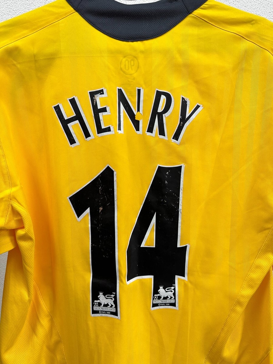 Fc Arsenal 2005-2006 Thierry Henry #14 Away football Jersey Fc Arsenal 2005-2006 Thierry Henry #14 Away football Jersey