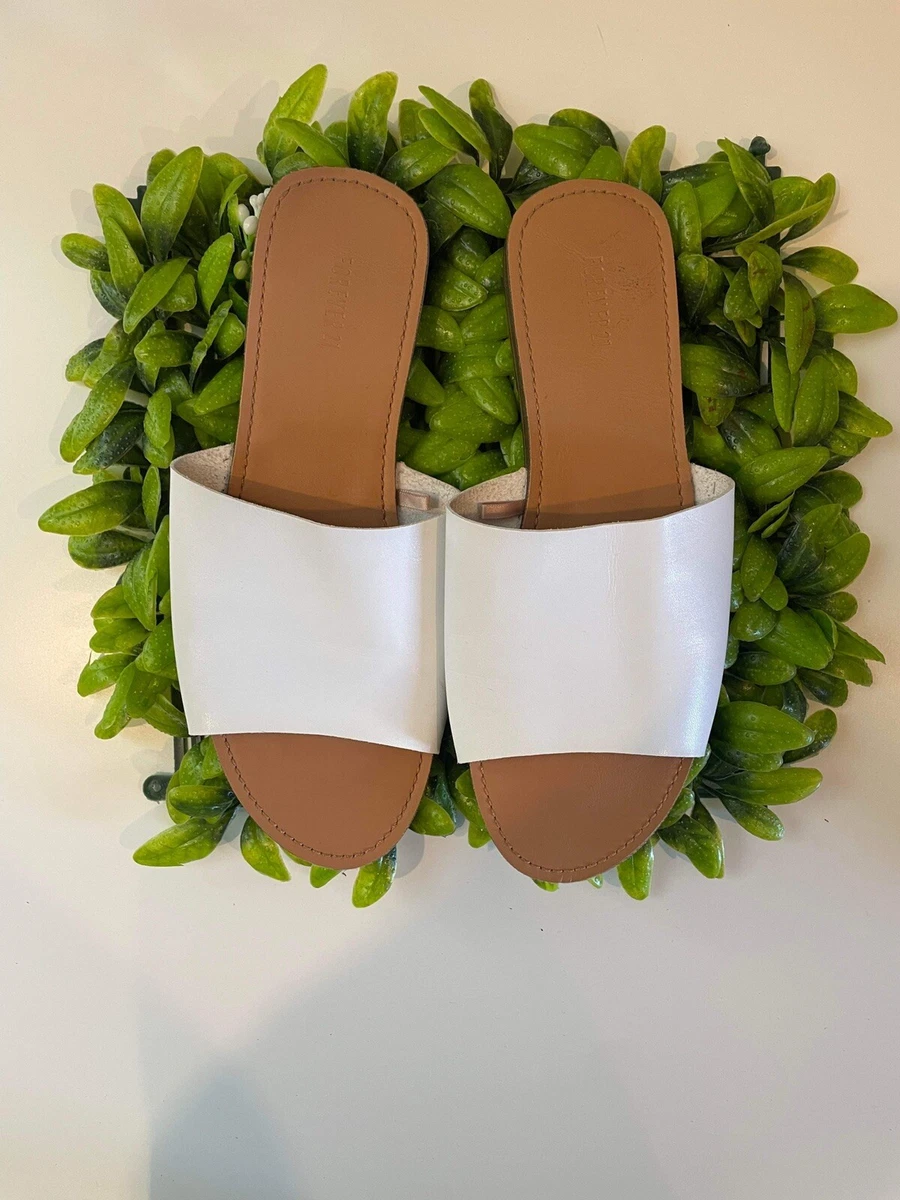 Forever 21 white best sale sandals