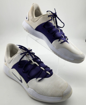 Nike Mens Hyperdunk X Low TB White Purple Basketball Shoes
