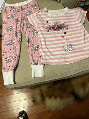honeydukes harry potter love to lounge pajamas size medium