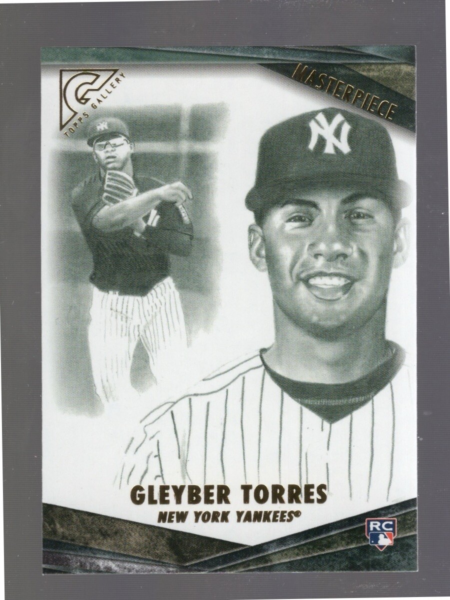 2018 Topps Gallery Gleyber Torres Masterpiece Rookie RC #M-24