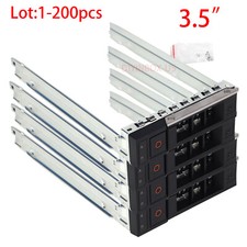 Lot X7K8W Gen14 for Dell R740 R740xd R7415 R940 R640 3.5" LFF HDD Tray Caddy