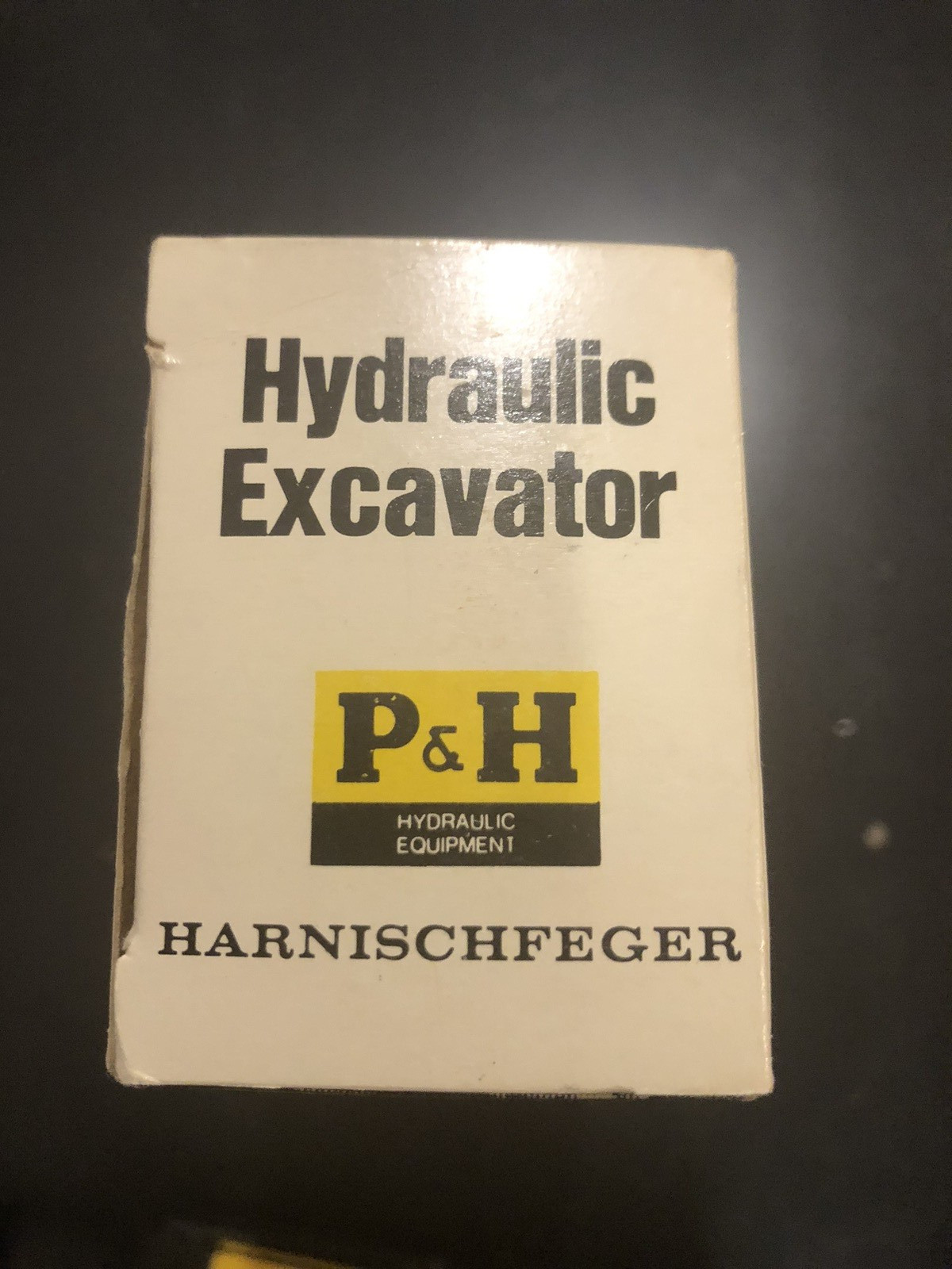 RW Ziss Model P&H Hydraulic Excavator Hoe & Shovel - 1:50 - Rare - Diecast Boxed