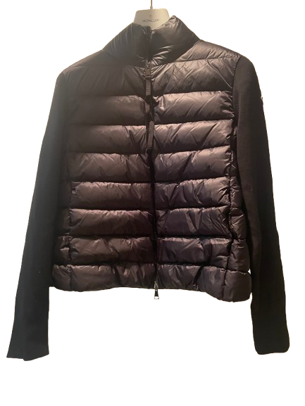 Moncler Black XL Cardigan New with Tags & Garment Bag-image