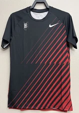 Nike Pro Elite Bowerman Track Warm Up Shirt Mens Size Small CW7675 010 S New