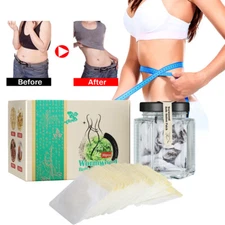 Detox Slimming Belly Pellet Wormwood Navel Sticker Lose Weight Patch Fast Result