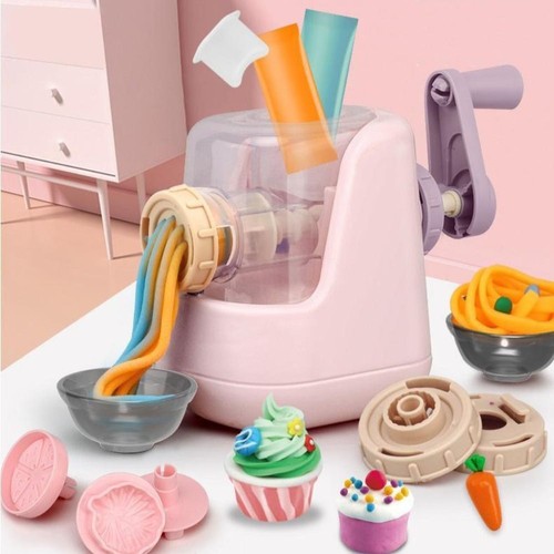 Cooking Toys Colourful Clay Pasta Machine Kids - Picture 6 of 18