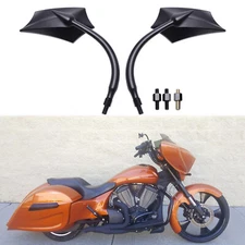 Motorcycle Rear View Side Mirrors For Victory Cross Country Roads Vegas 8 Ball