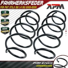 2x Federn Fahrwerksfeder Vorderachse für Fiat Stilo 192 1.4 16V 2003-2008 RH2619