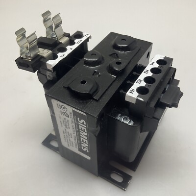 Siemens MT0100B Control Transformer 240/480v AC 2 Pole 100VA Fuse Block