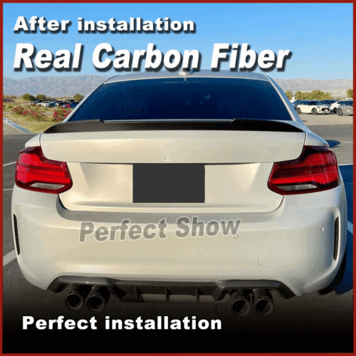 Alerón trasero de carbono alerón borde de demolición se adapta a BMW Serie 2 F22 M2 F87 M235i M240i - Imagen 4 de 12