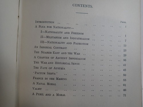 Freedoms Battle, Historical Esays Occasioned by Great War J F Worsley Boden 1915 - 第 3/7 張圖片