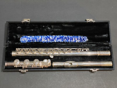 Gemeinhardt 3SB Intermediate Solid Silver Flute Open Hole Hard Case